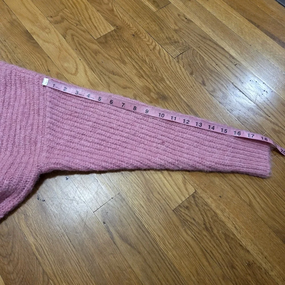 Pistola Cold Shoulder Eva Pullover Sweater In Aurora Pink - Picture 8 of 8